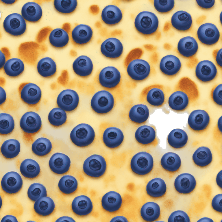 blueberry pancake emoji