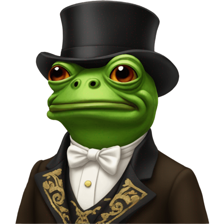 Fancy pepe emoji