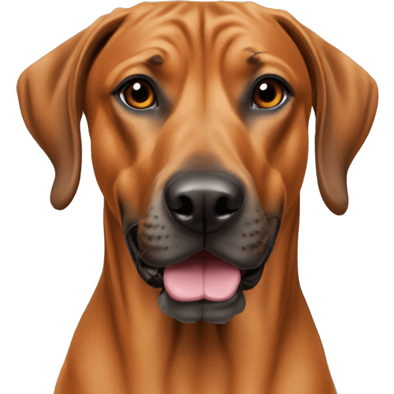 Rhodesian Ridgeback emoji