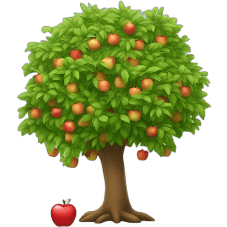 bibleadam and apple tree emoji