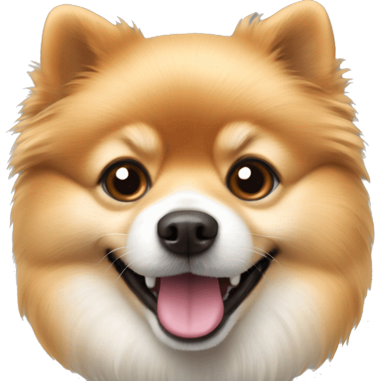 Pomeranian dog emoji