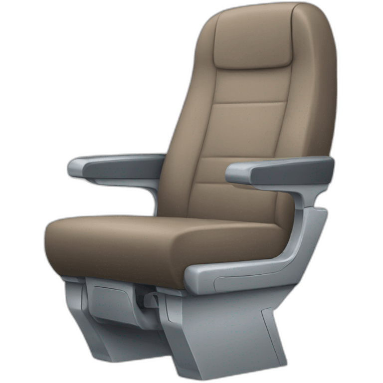 Economy simple Airplane seat emoji