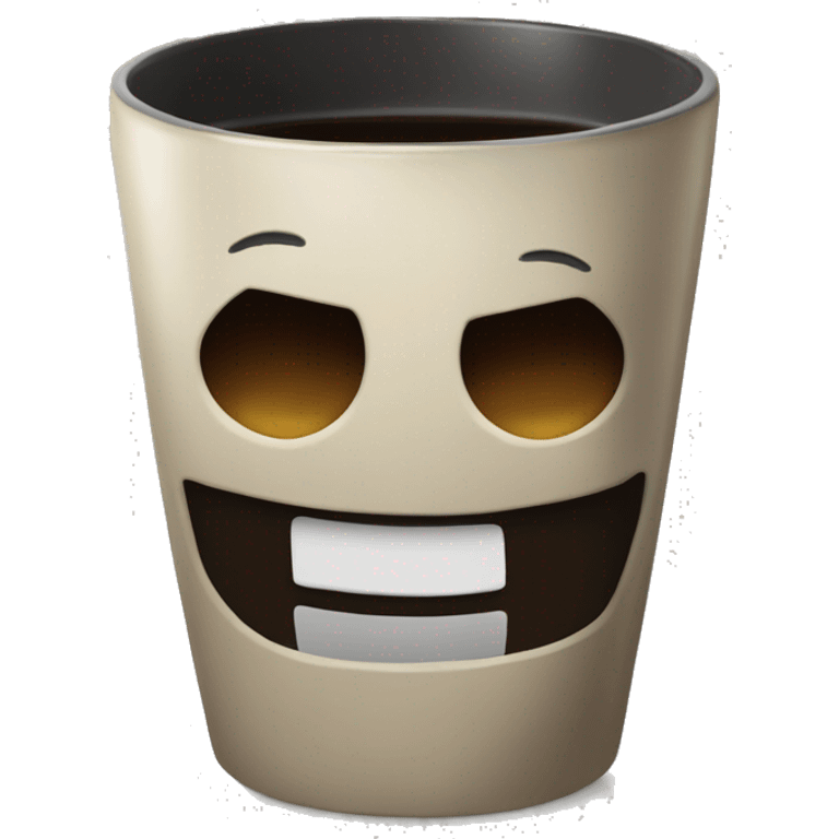 Dark souls coffe with smile emoji