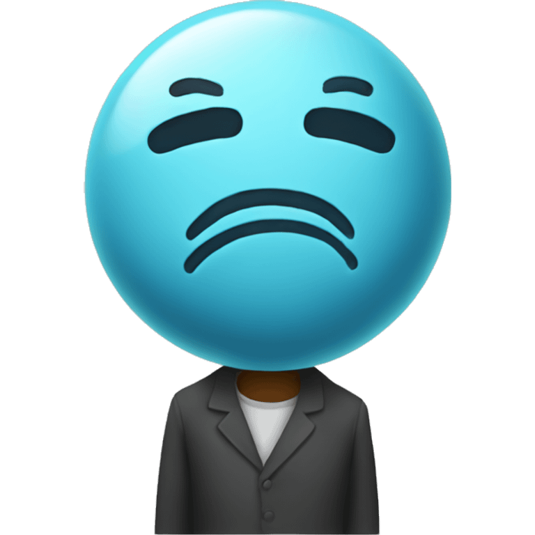 Gumball sad emoji