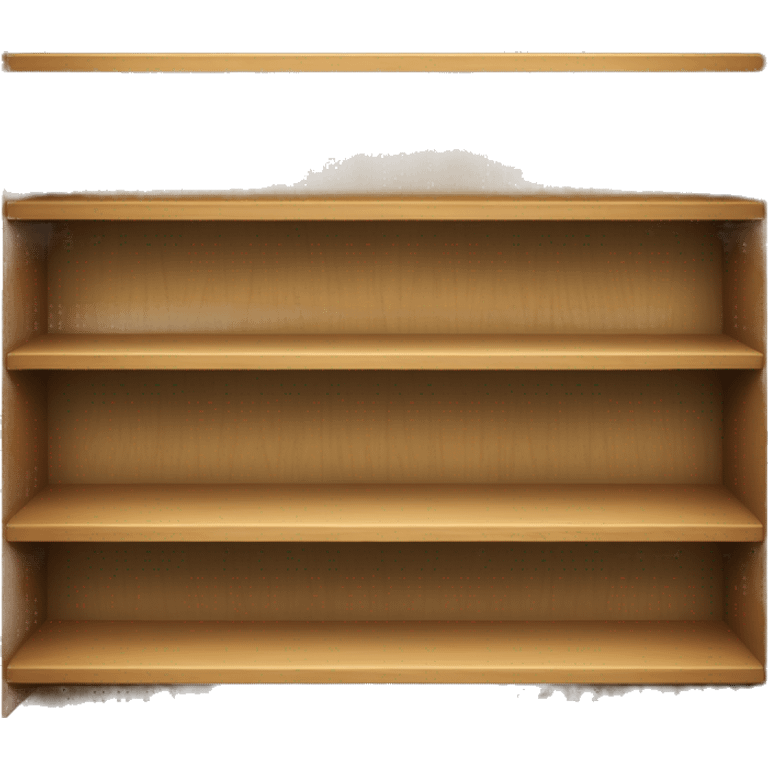 
wooden shelf emoji