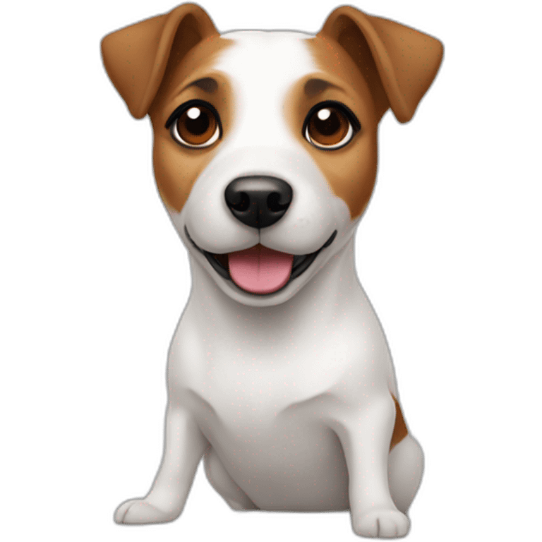 jack russell terrier  emoji