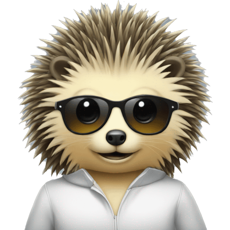 hedghog dj emoji