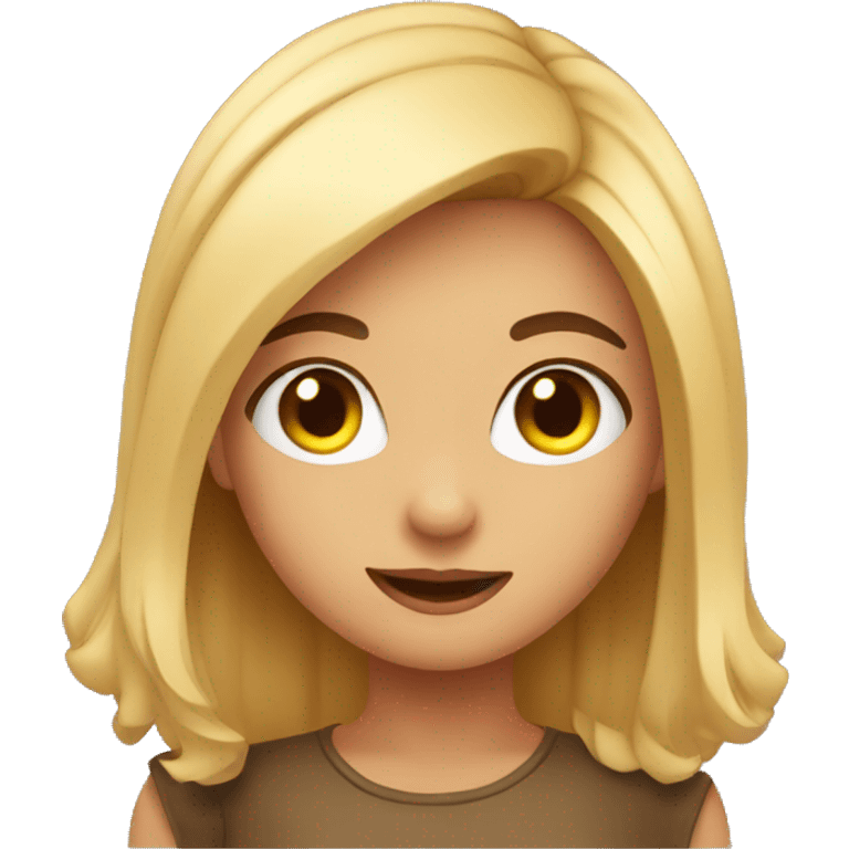 cute girl  emoji