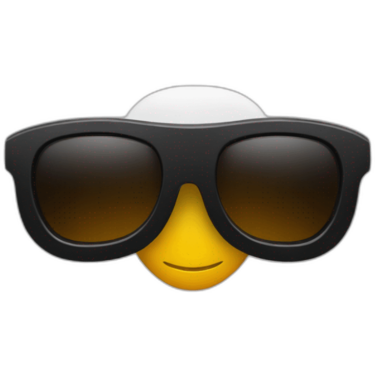 Spy with sunglass emoji