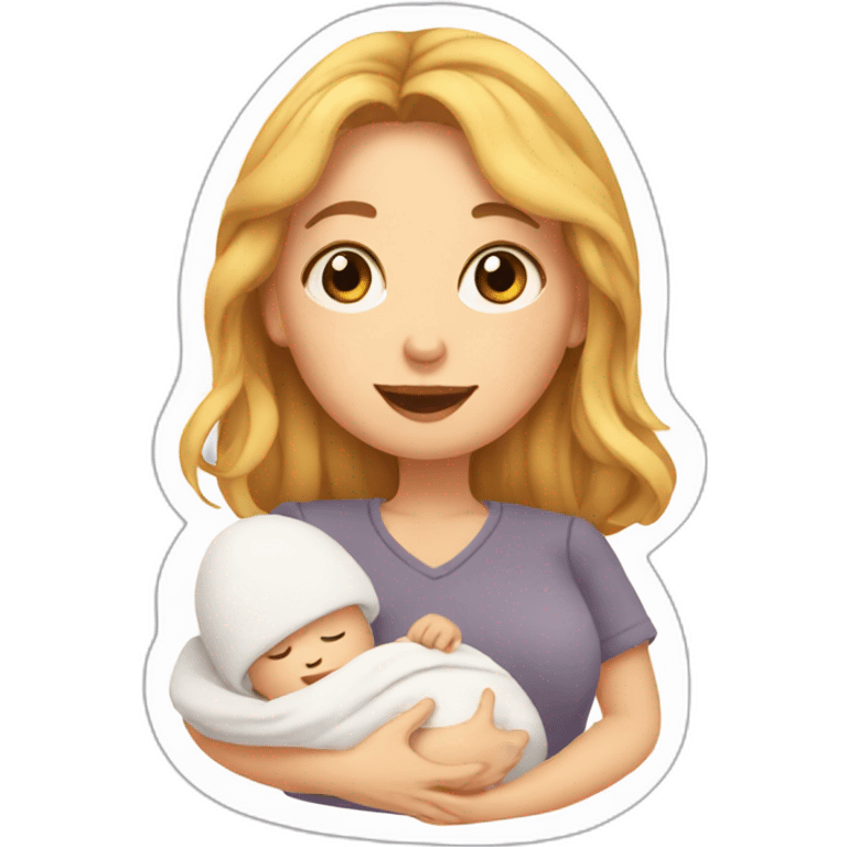 alice thevenet having a baby emoji