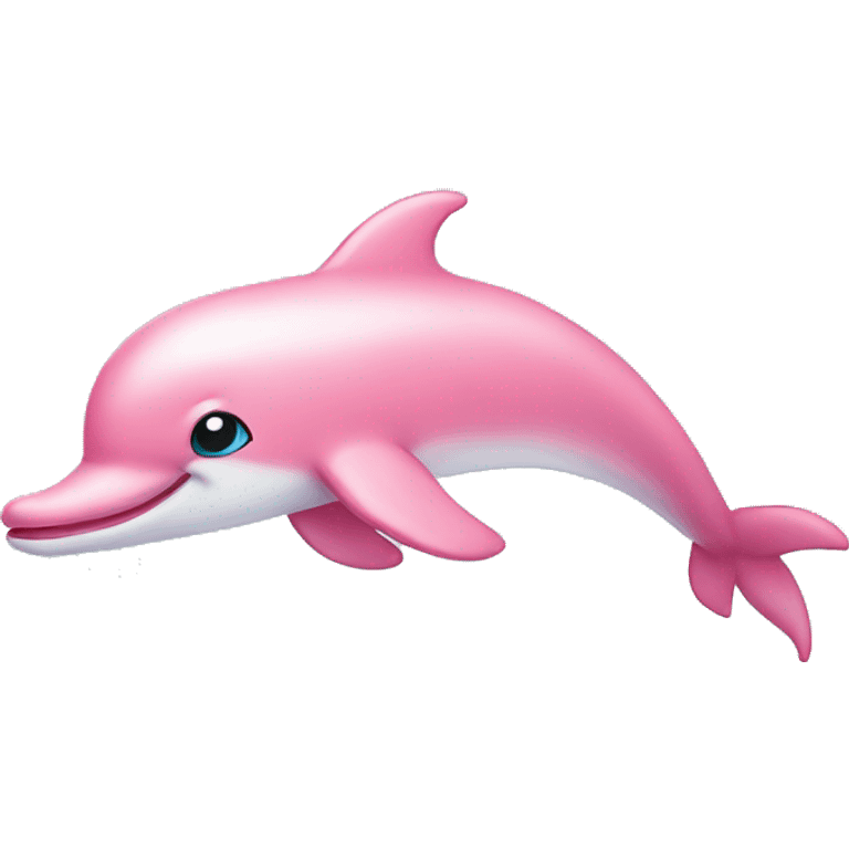 pink dolphin cute  emoji