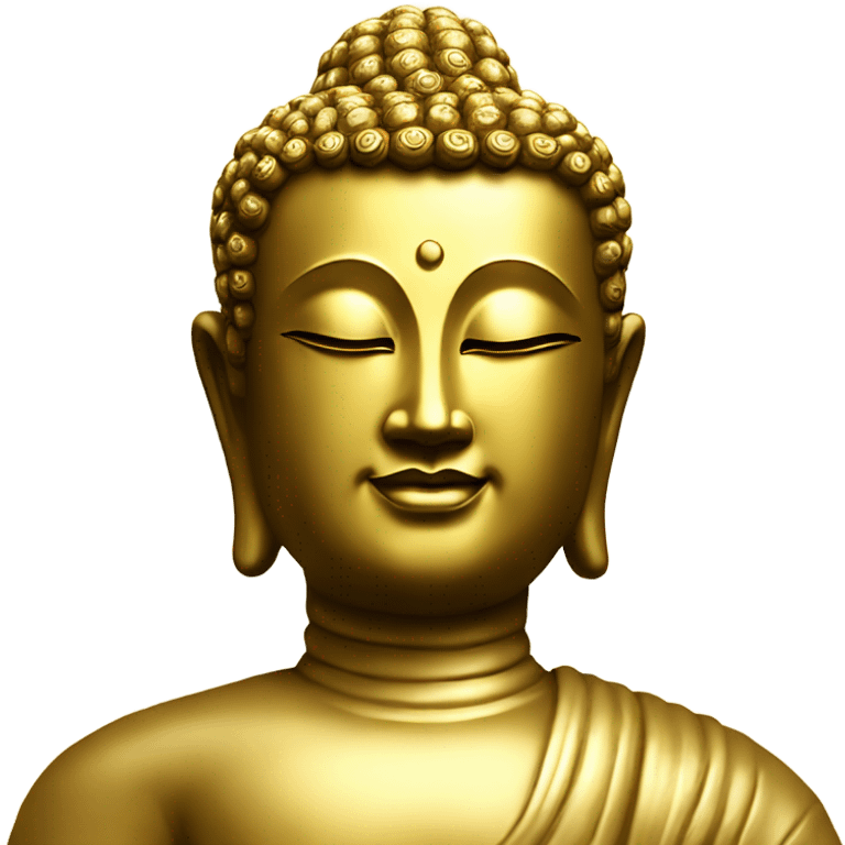 Golden Buddha  emoji