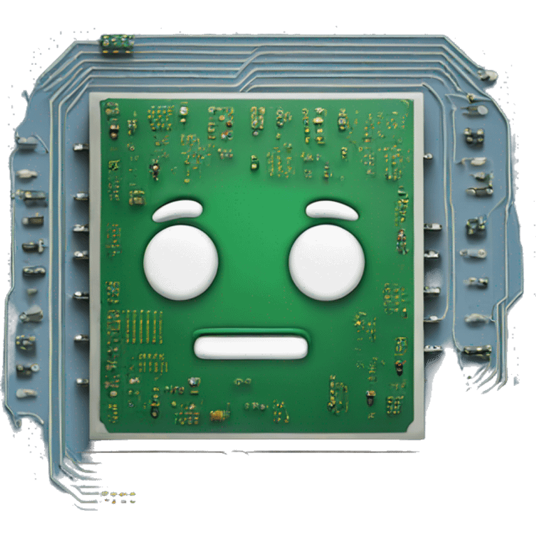 circuit board isometry emoji