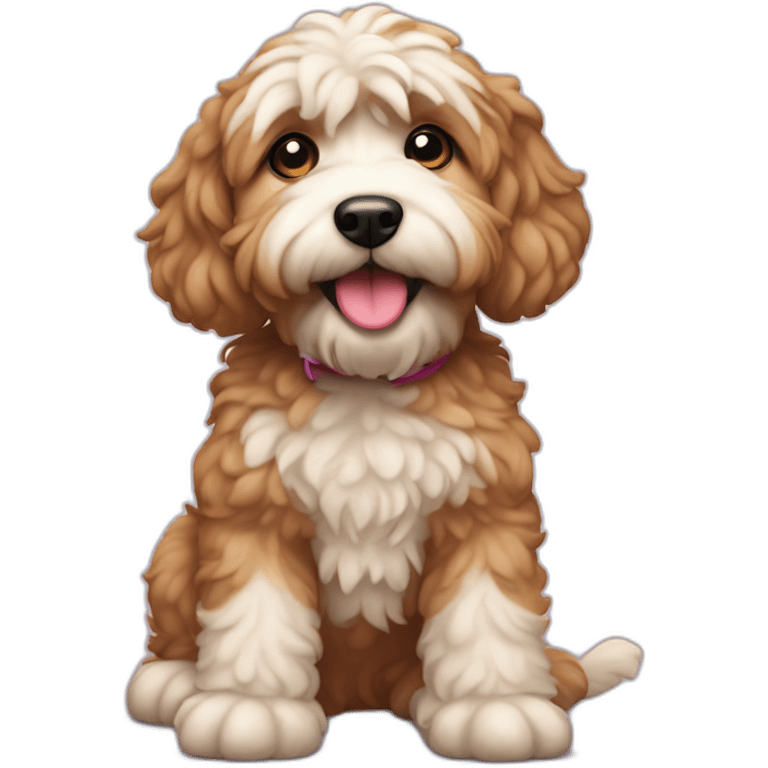 whoodle puppy dog emoji