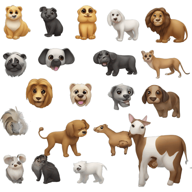 animales tiernos emoji