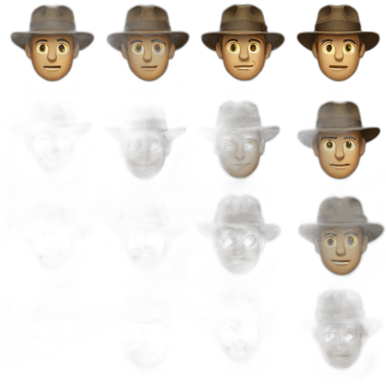 Indiana jones emoji