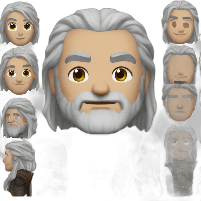 Geralt of Rivia emoji