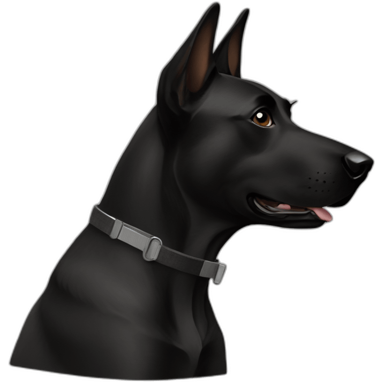 black-dog-malinois-with a paintbrush emoji