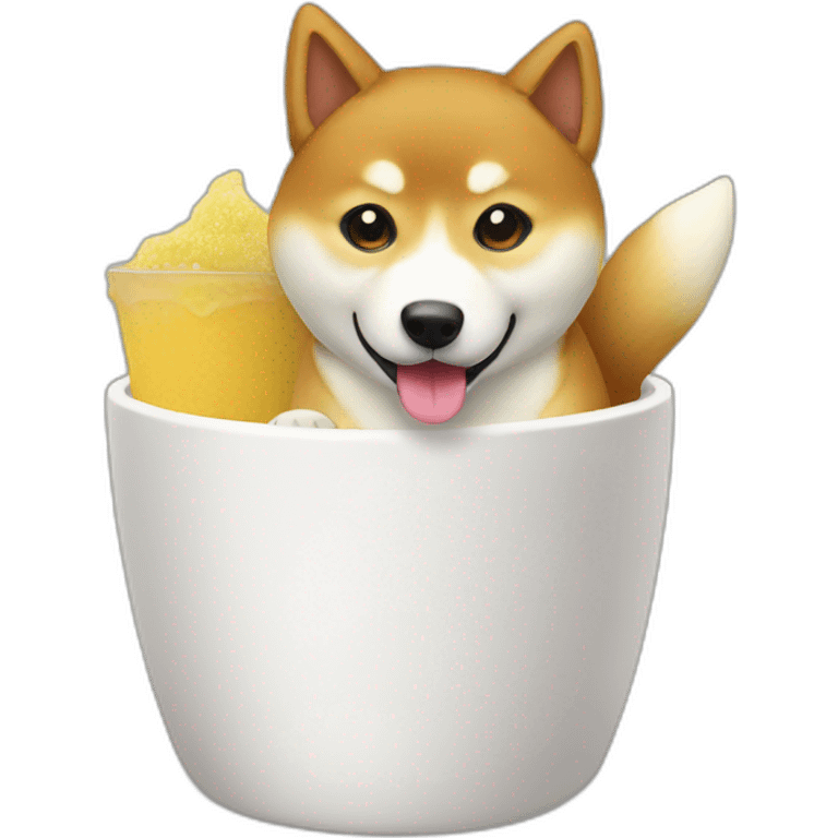 shibainu-in-cup emoji