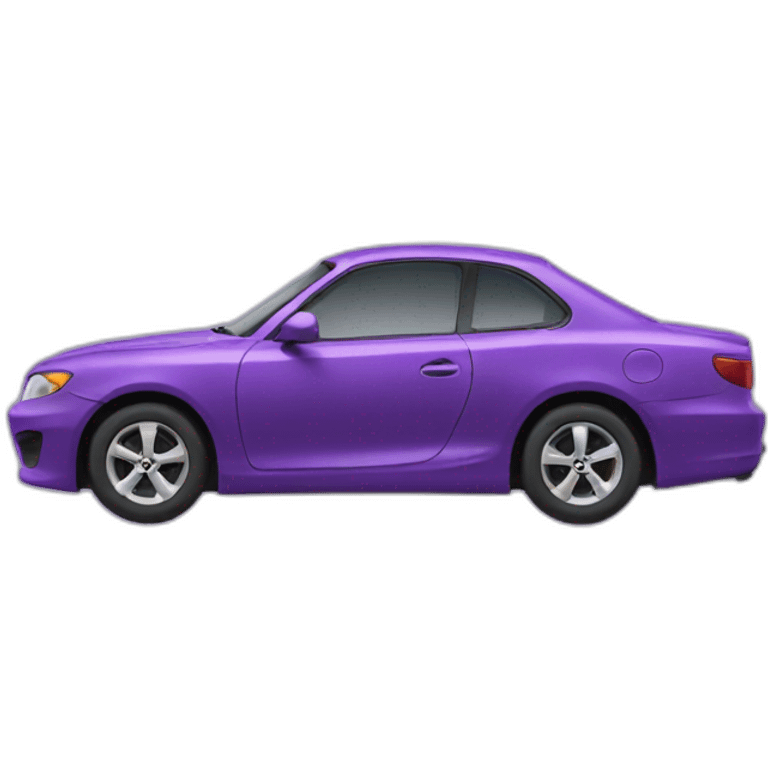 purple-car emoji