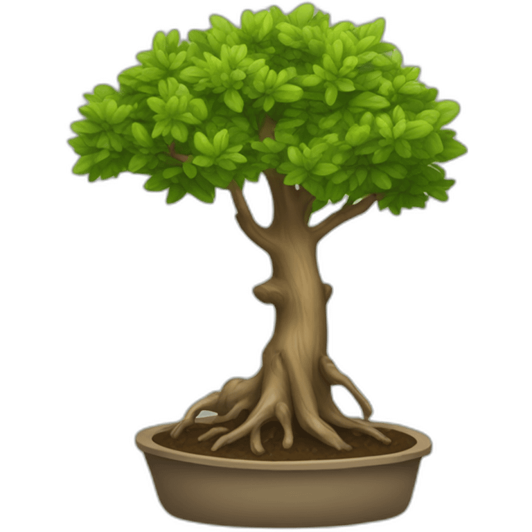 Árbol bonsái  emoji