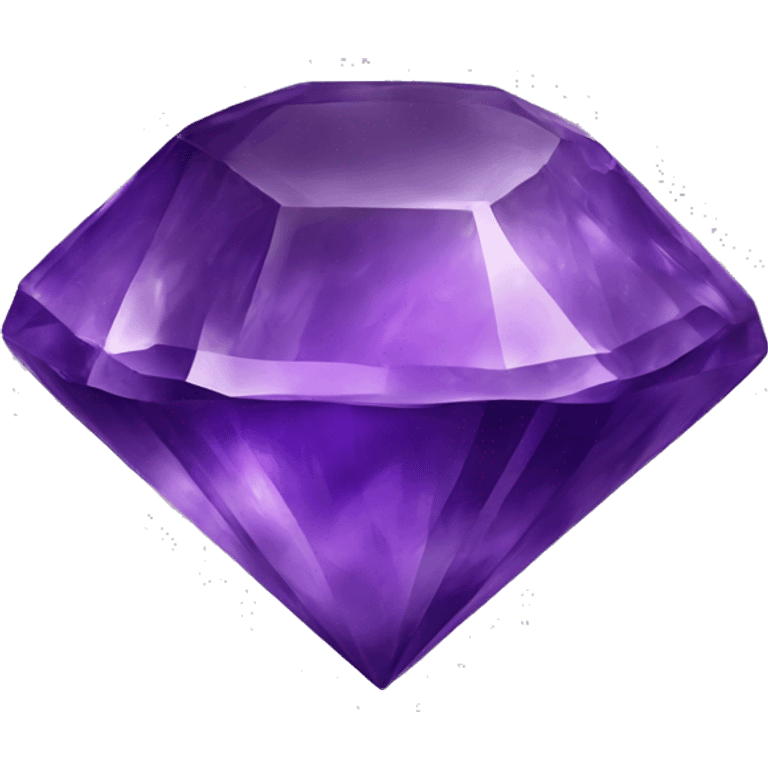 Amethyst gemstone emoji