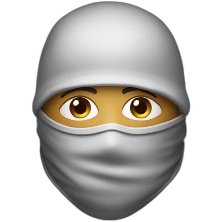 a balaclava emoji