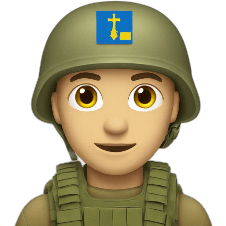 ukraine soldier and freedom emoji