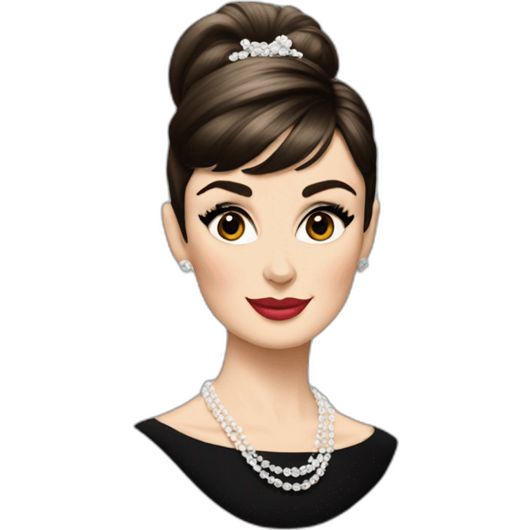 Audrey hepburn emoji