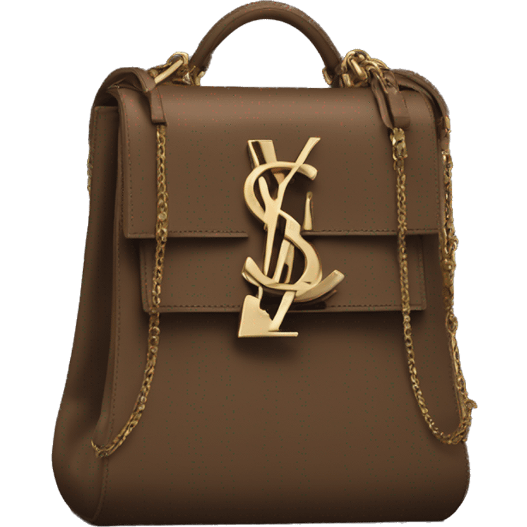 Bag Ysl  emoji