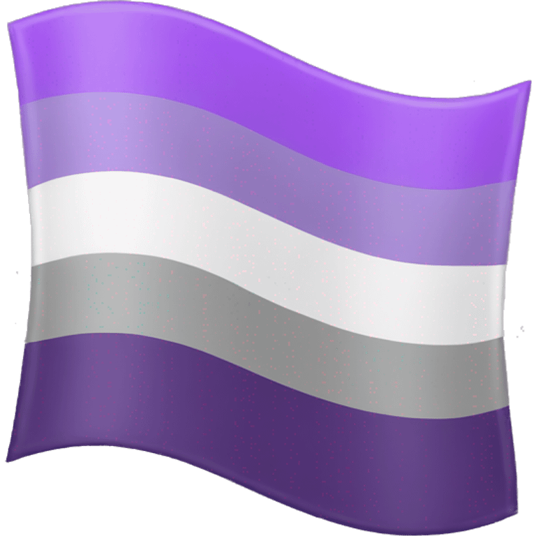 asexual flag emoji