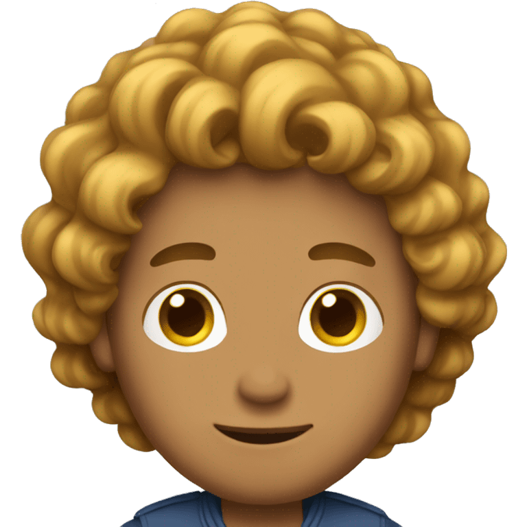  guy with waves hair emoji