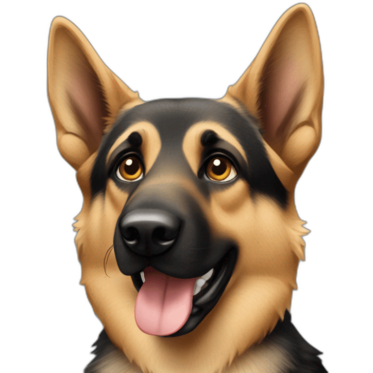 german shephard emoji