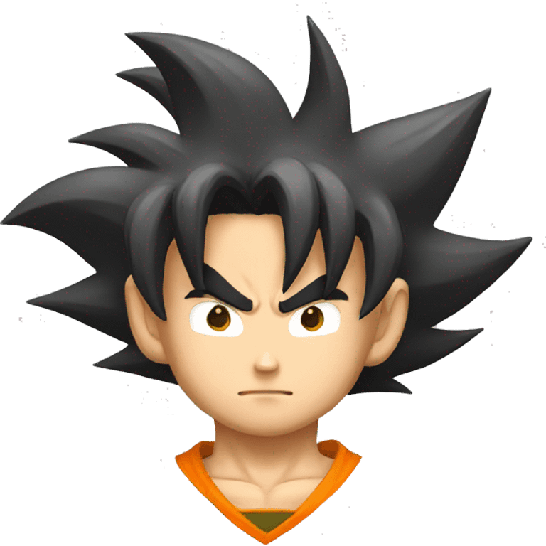 Goku POWERED UP emoji