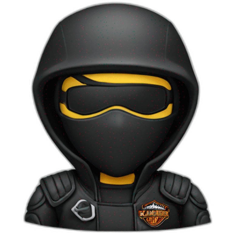 Ninja-harley Davidson emoji