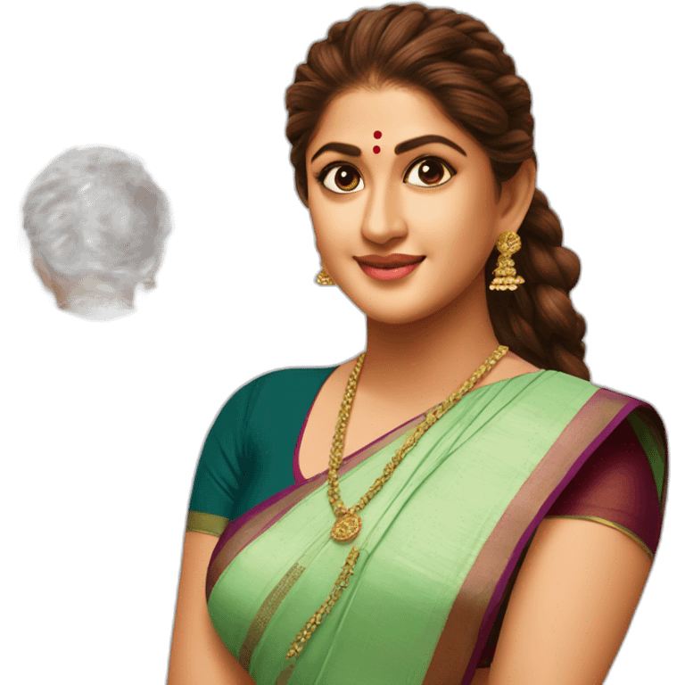 Tamil actress nayanthara  emoji