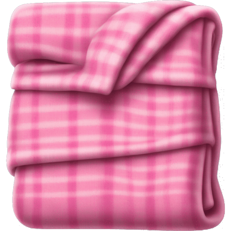 Pink blanket folded  emoji