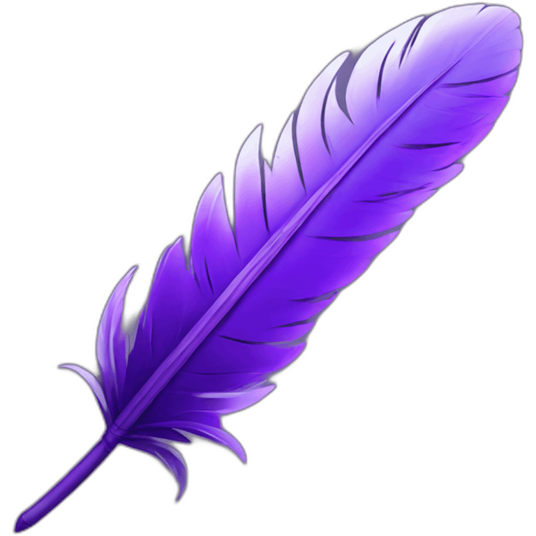 magical quill purple emoji