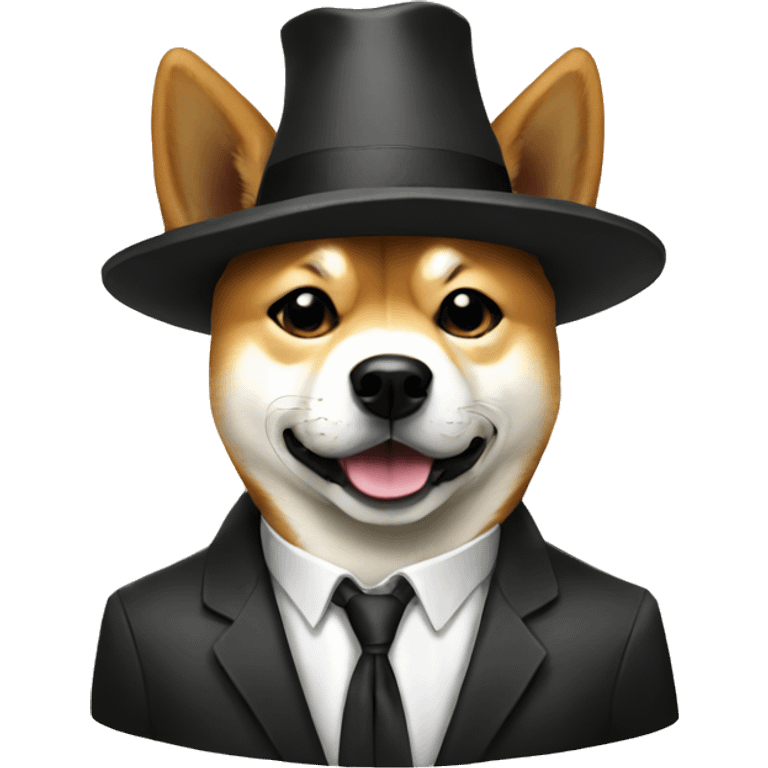 un shiba godfather emoji