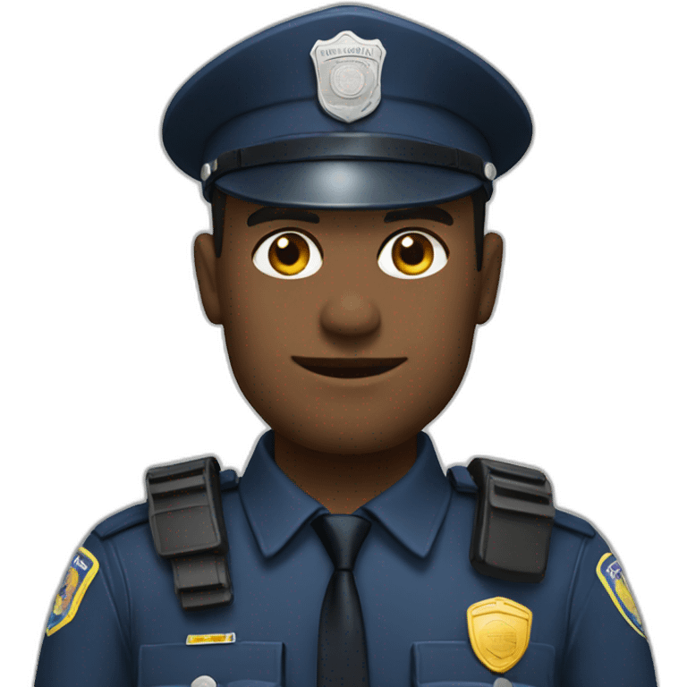 Police man France emoji