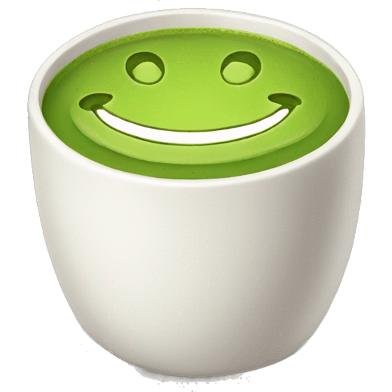 Matcha in a cup  emoji