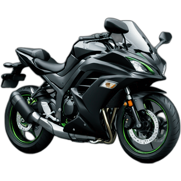 kawasaki-ninja650-black emoji