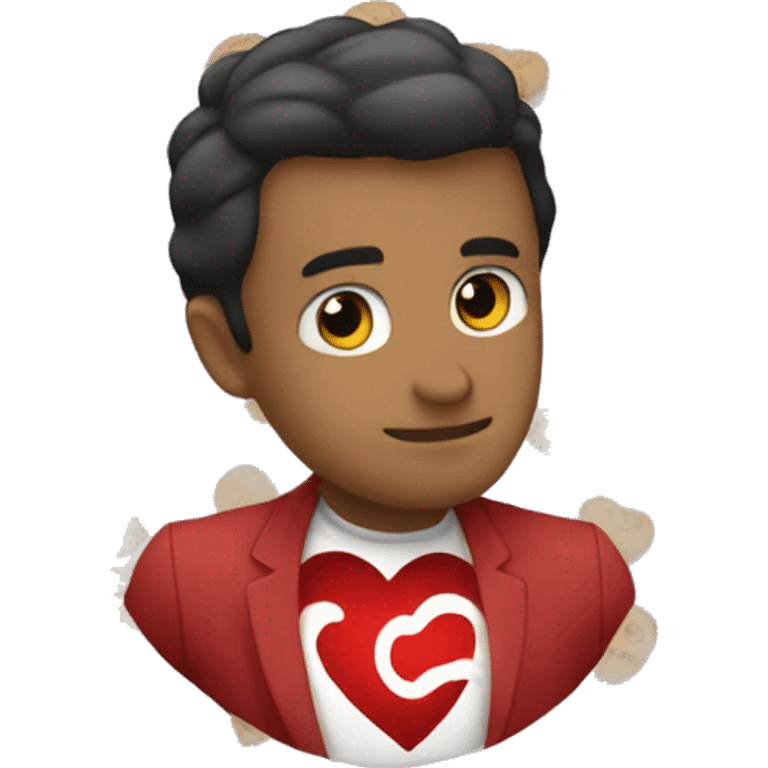 infinito y corazon emoji