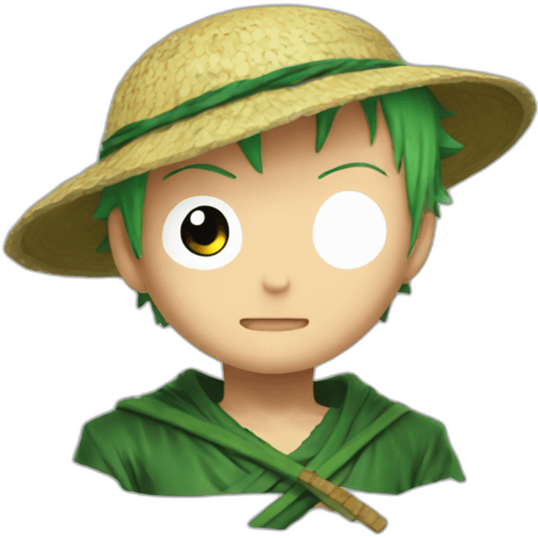 zoro luffy emoji