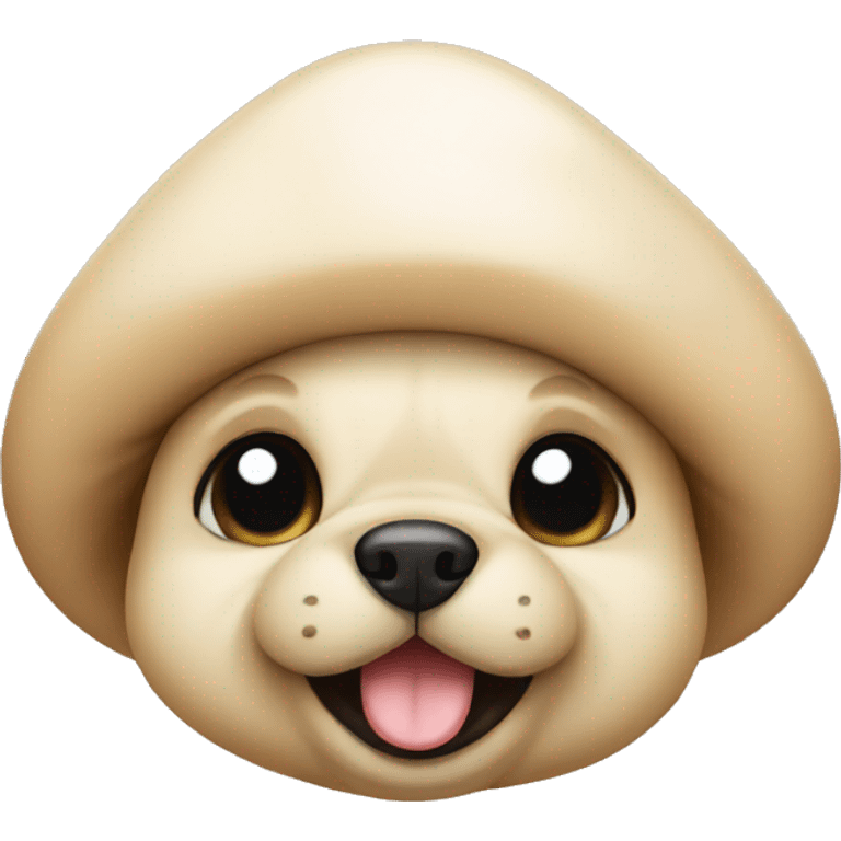 mushroom puppy emoji