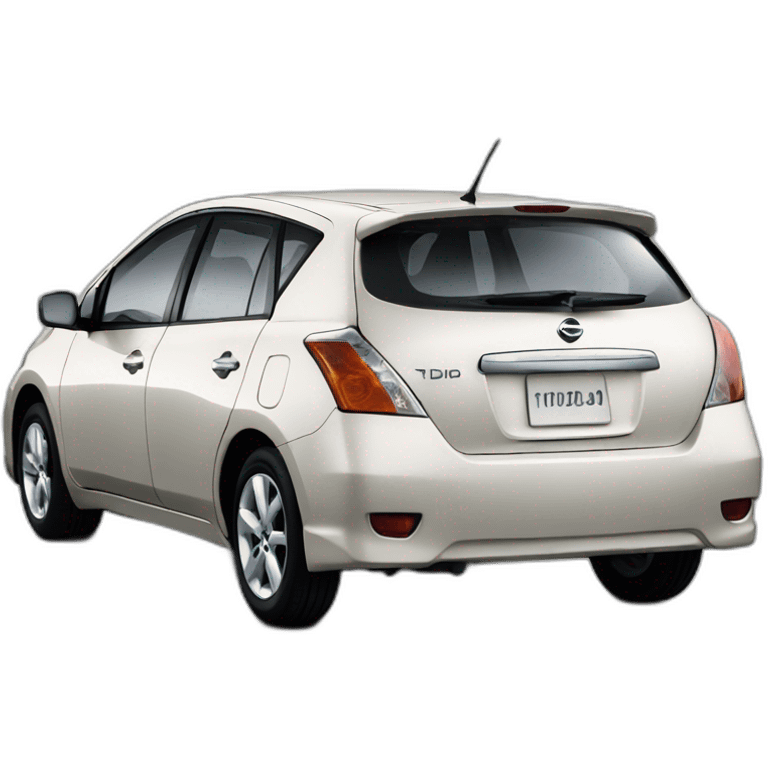 Nissan tiida 2010 close emoji