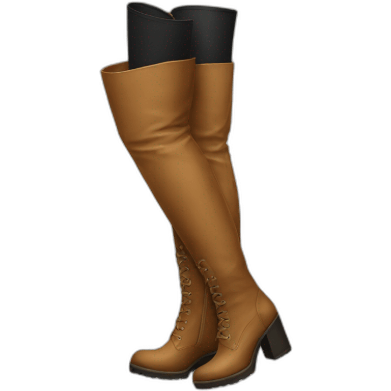 thigh high boots emoji