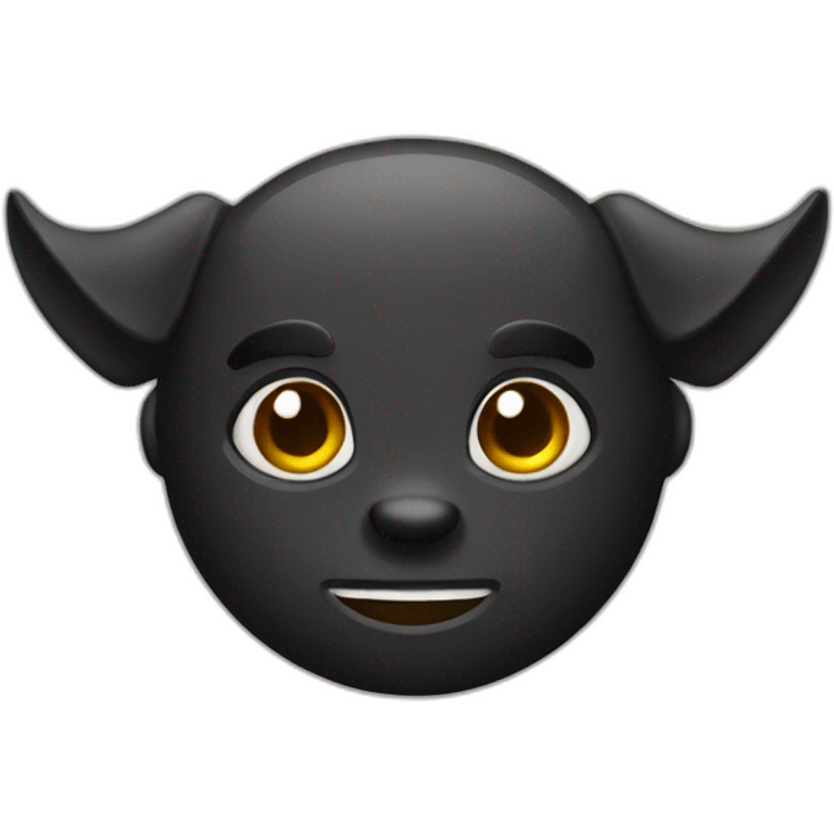 Moño negro emoji