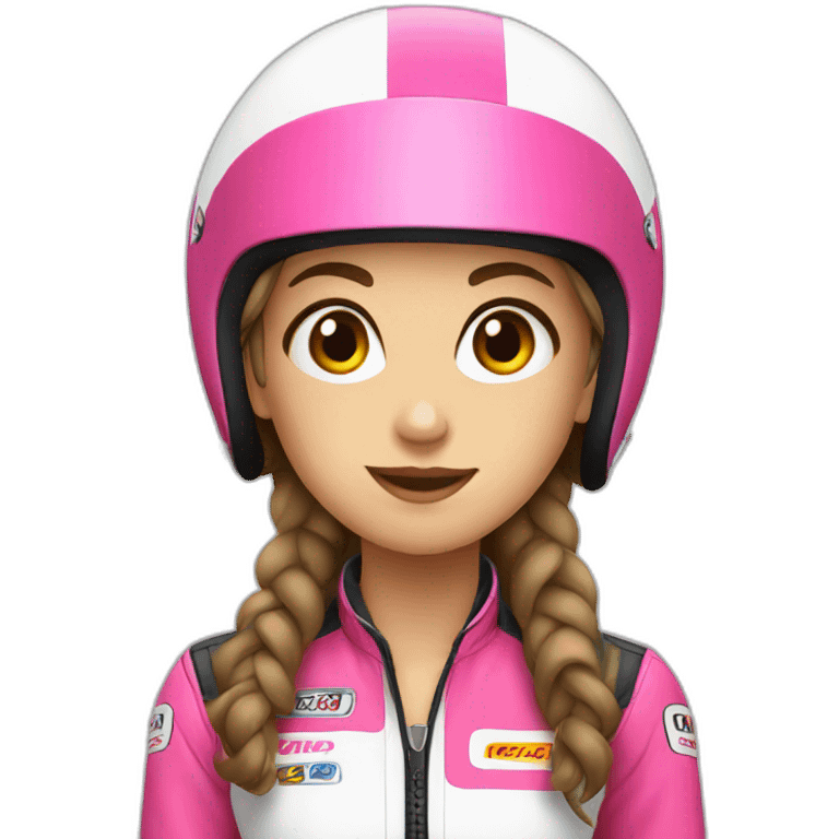 girl racer emoji