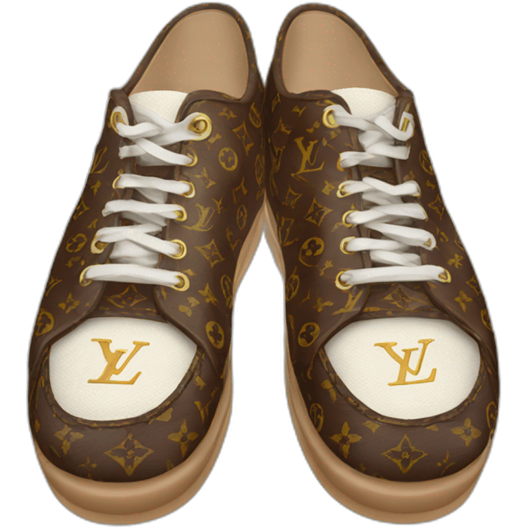 Louis Vuitton shoes  emoji